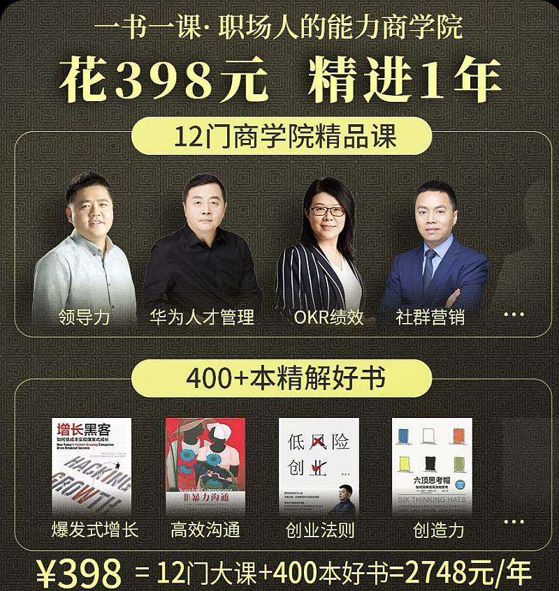 【樊登读书企业版•一书一课】五一小长假 开通会员 好书相赠(图2)